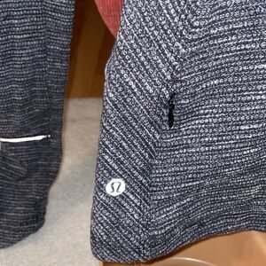 Lululemon Long Sleeve Reflective Shirt with zippered back pocket